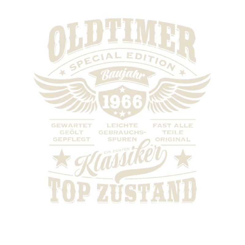 Oldtimer Modell 1966 | Geburtstag Geschenk