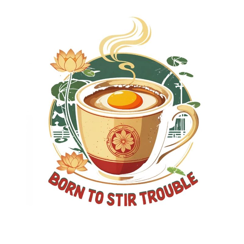 Vietnamesisches Essen Kaffee Mit Eigelb