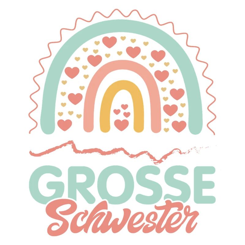 Einzelkind Grosse Schwester Rainbow Geburt