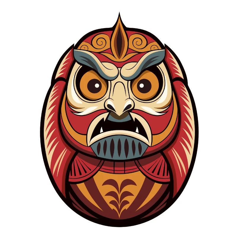 Daruma | Japanese lucky charm
