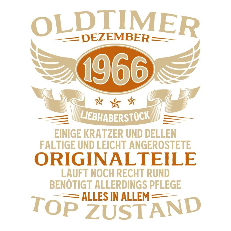 59. Geburtstag Geschenk Oldtimer Dezember 1966
