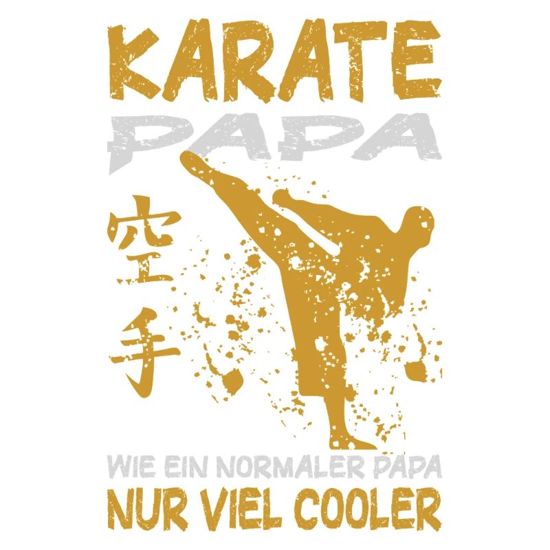 Papa de karaté comme un papa normal, mais bien plus cool