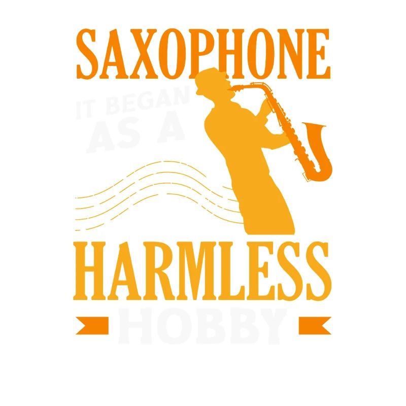 Saxophone It started as a hobby Funny saxophonist