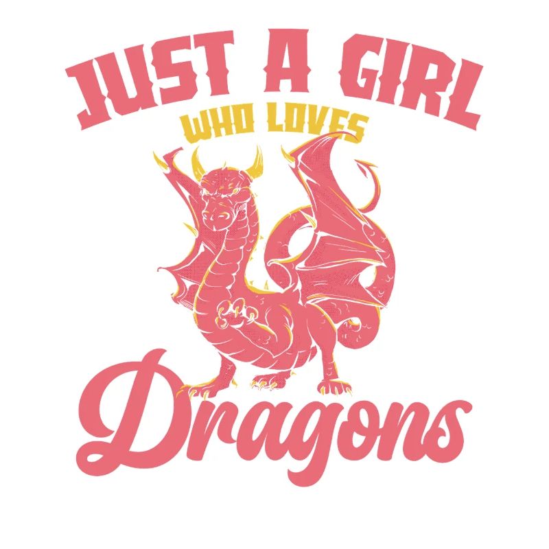 Nur ein Mädchen liebt Drachen