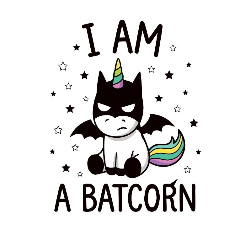 I AM A BATCORN – Einhorn Superheld