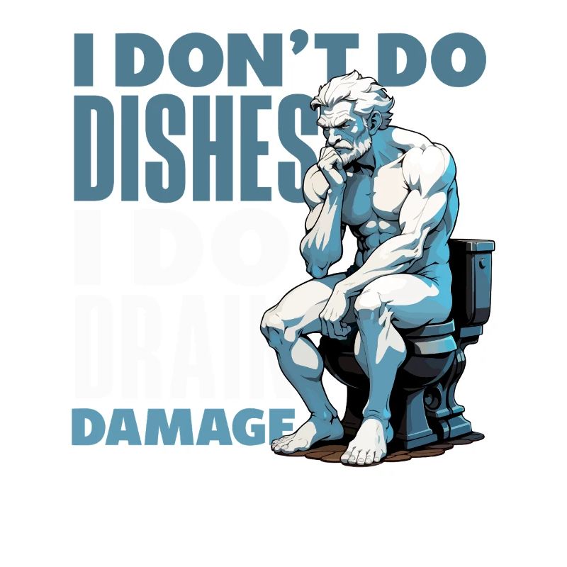 Toilet Clogging Master Funny
