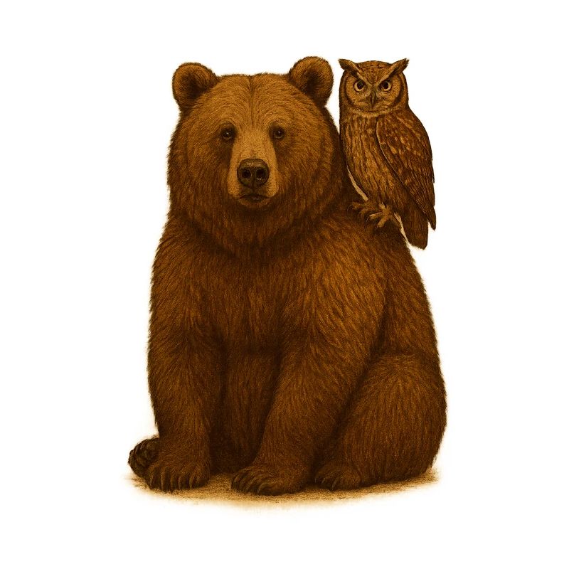 Bear and Owl