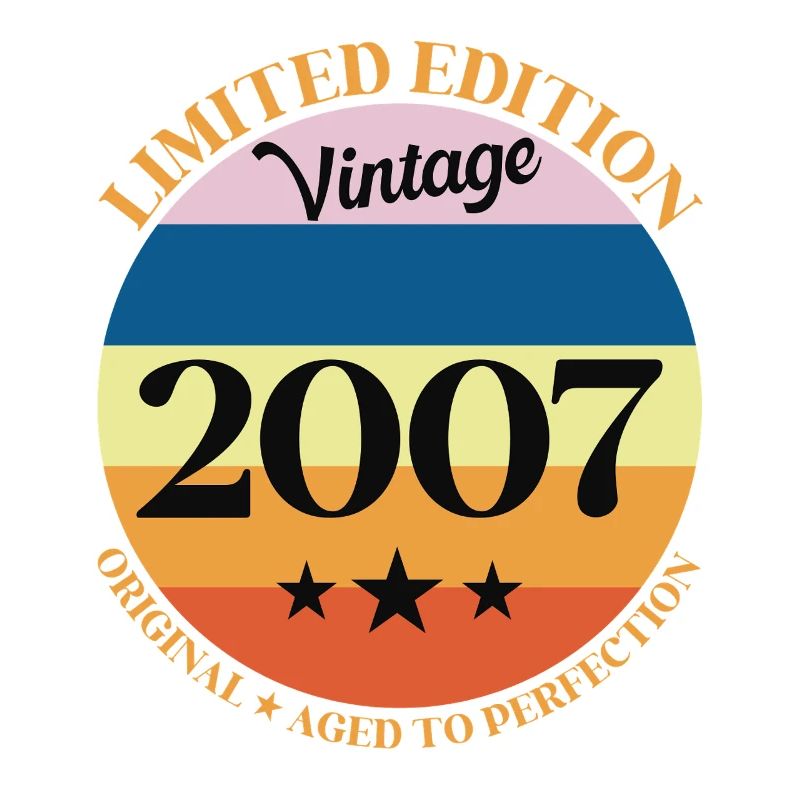 2007 Vintage Birthday Gift