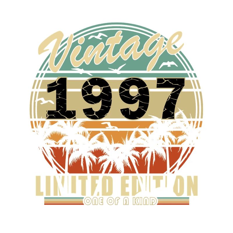 Vintage 1997 Limitierte Einzigartige Edition