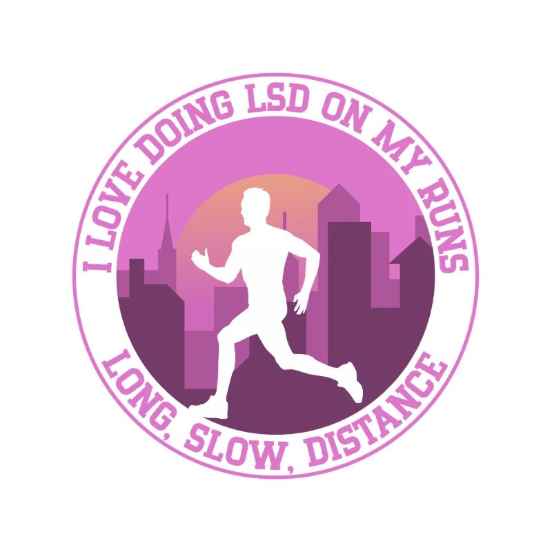 Course à pied J’adore prendre du LSD lors de mon marathon de course