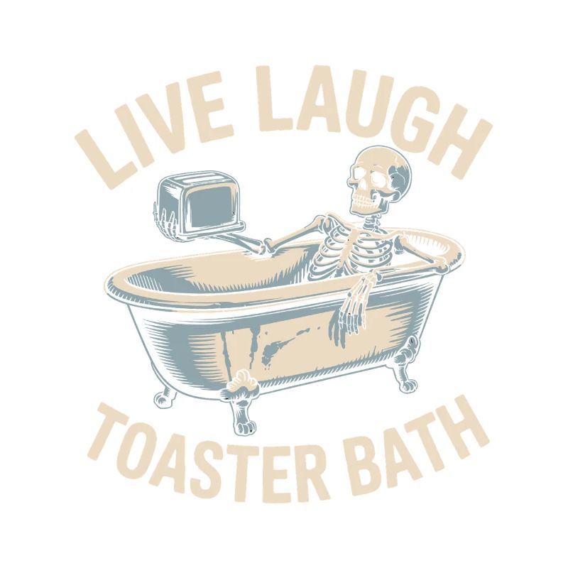 Live Laugh Toaster Bath