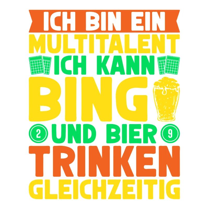Bingo Game Bin Ein Multitalent Kann Bingo & Bier