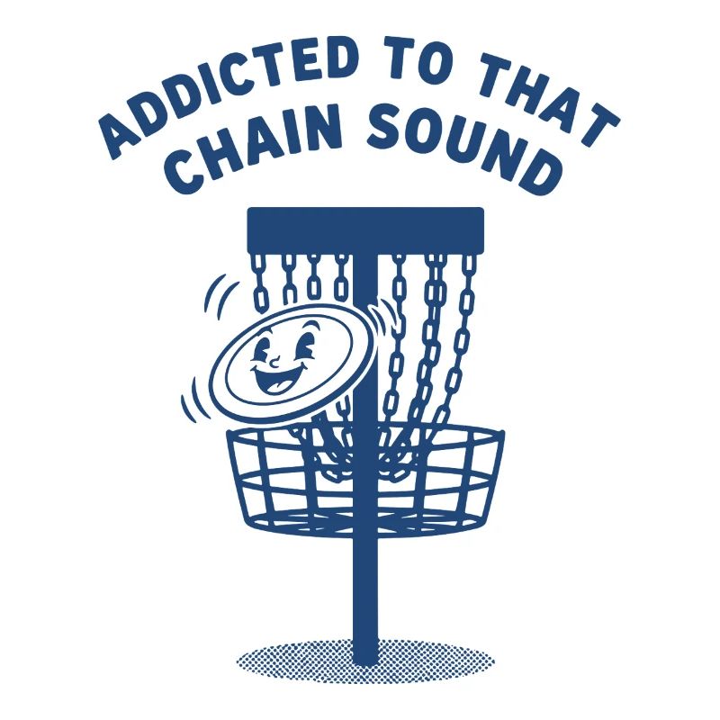 Süchtig nach diesem Kettensound Disc Golf Flying Disc