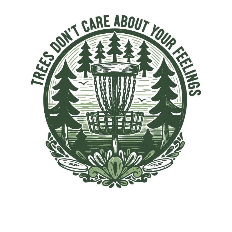 Les arbres ne se soucient pas de vos sentiments Disc golf