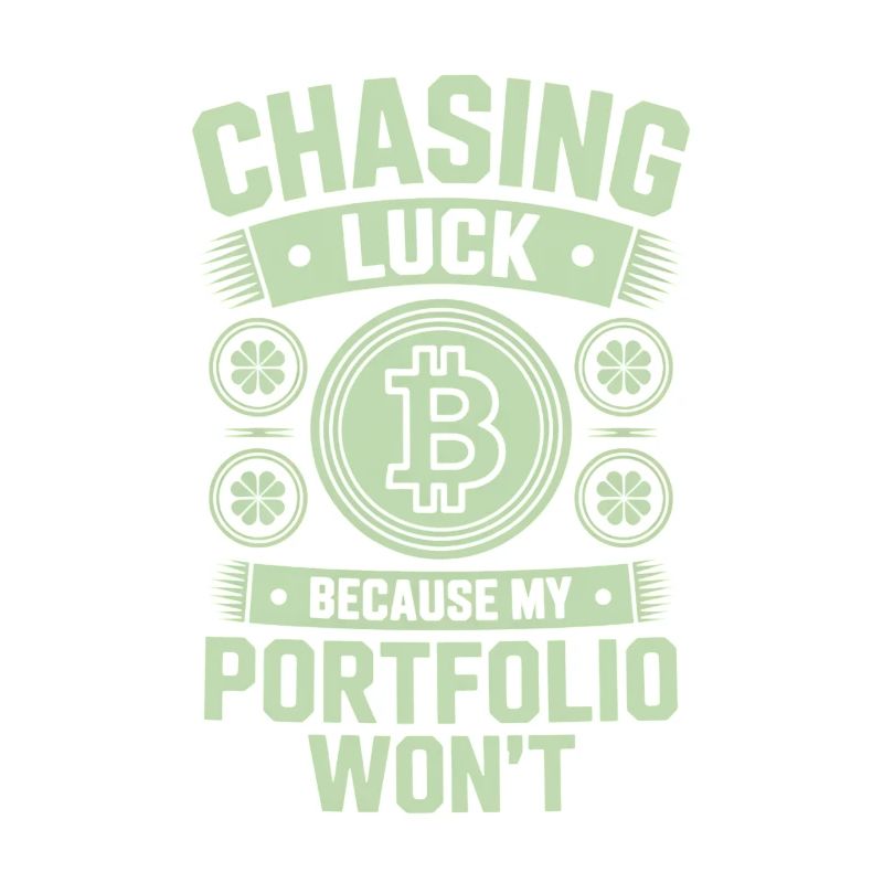 St Patricks Day Chasing Luck Because My Portfolio