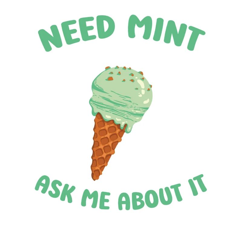Fresh Cream Waffle Cone Italian Mint