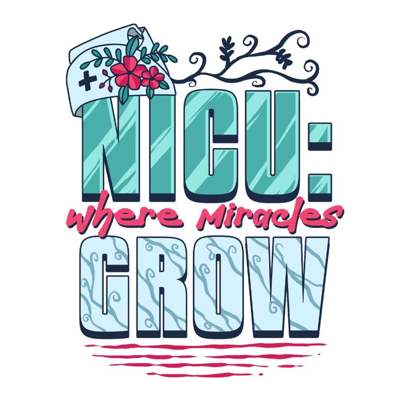 NICU Krankenschwester Where Miracles Grow