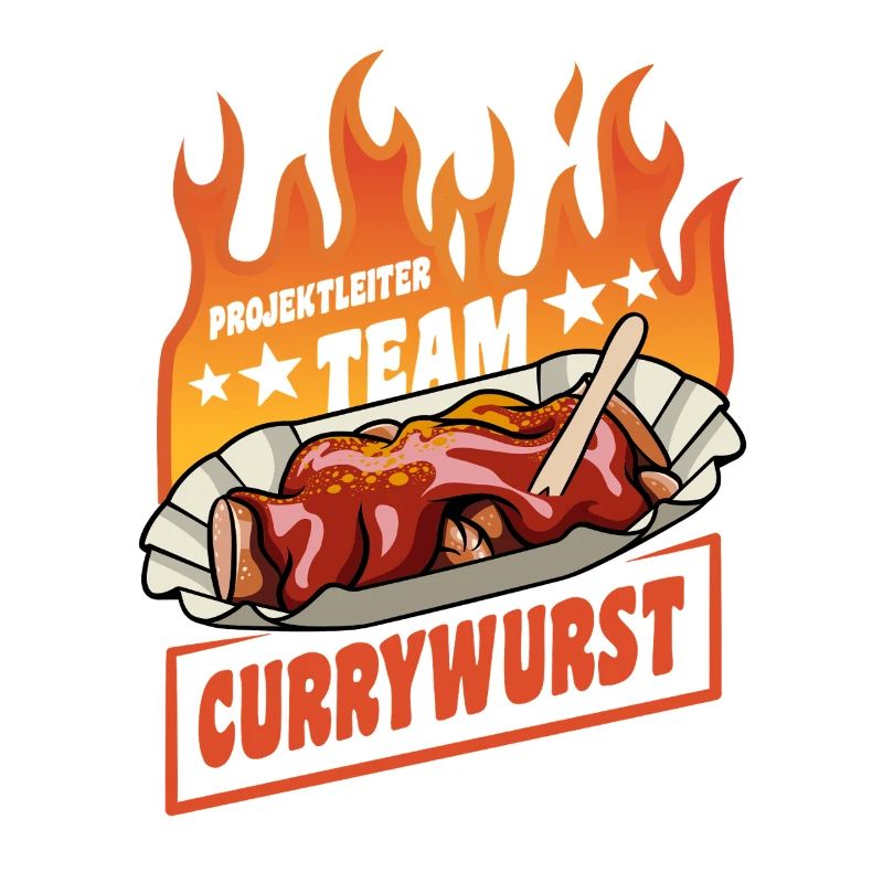 Chef de projet Équipe Currywurst | Flammes de la restauration rapide