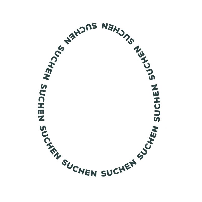 Happy Easter - Easter Egg Search - Typography