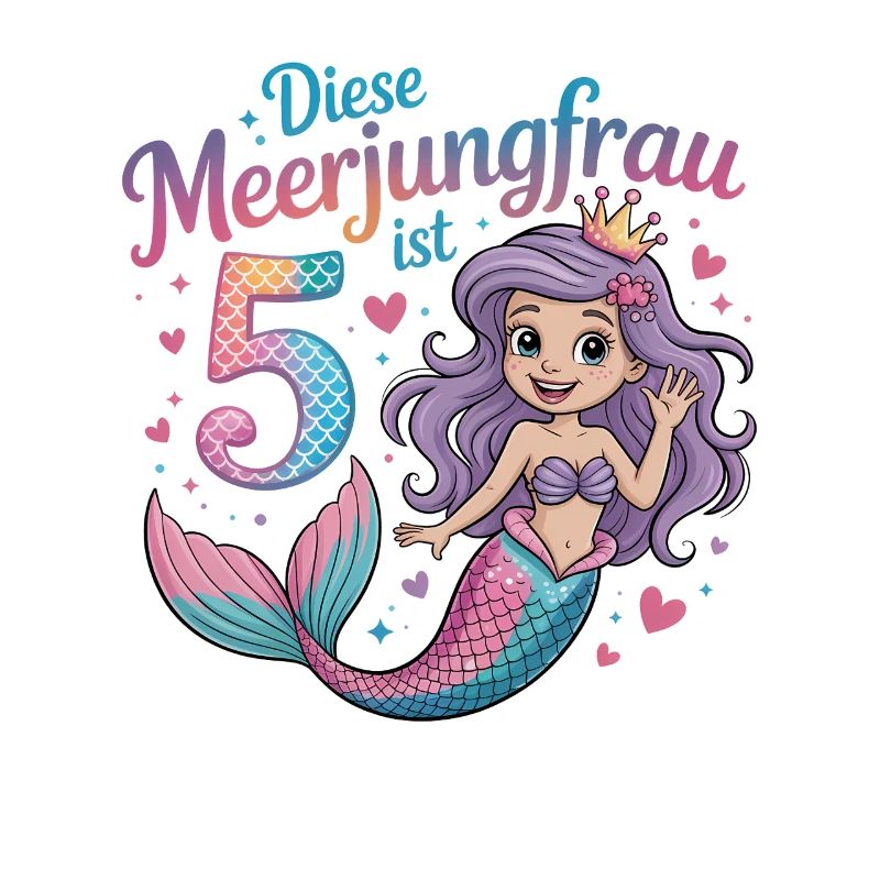Cette sirène a 5 filles 5 ans