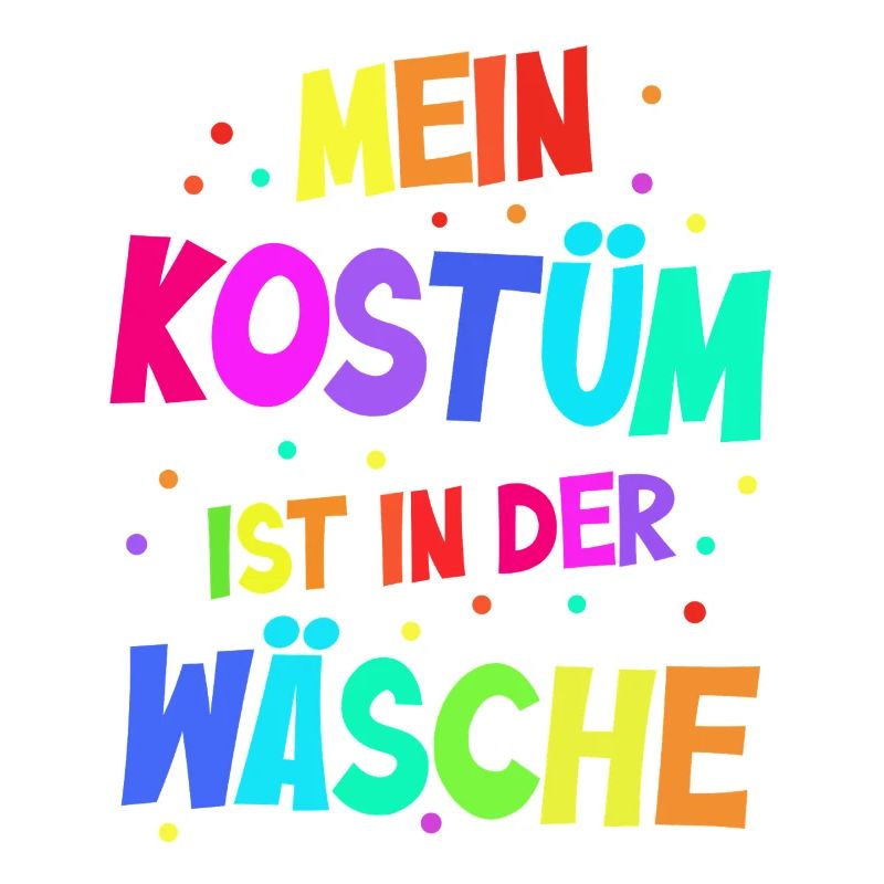 Mon costume est dans la lessive, c’est drôle à dire