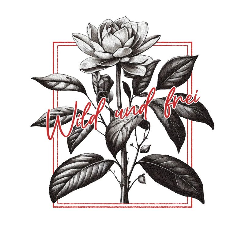 Vintage Blumen Design