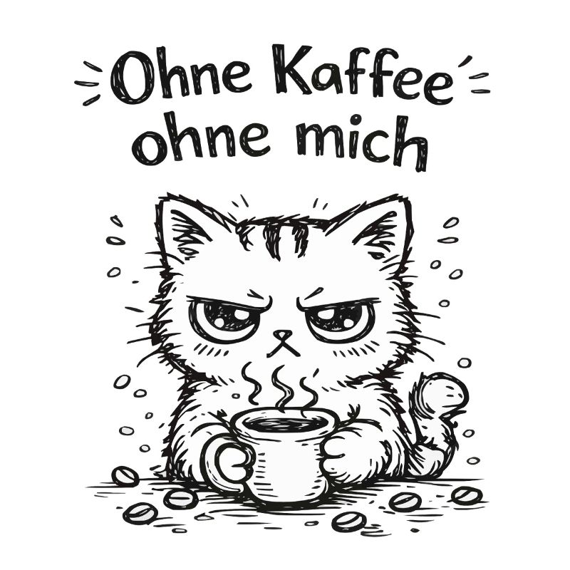 Cat Coffee Grimace