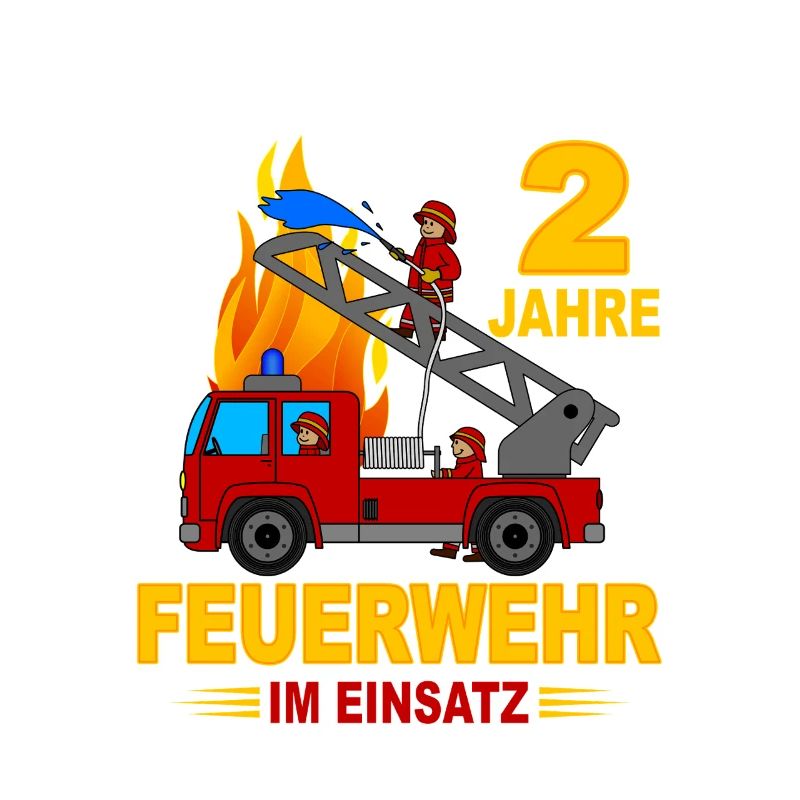 Fire brigade in action 2 years