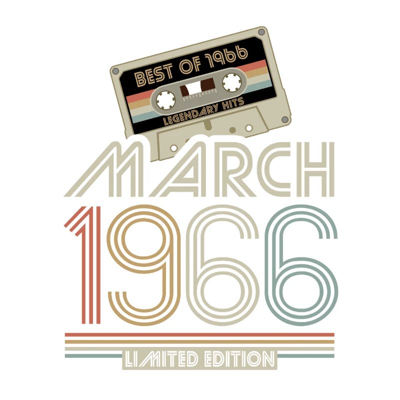 Meilleur de mars 1966 Cassette | Édition limitée