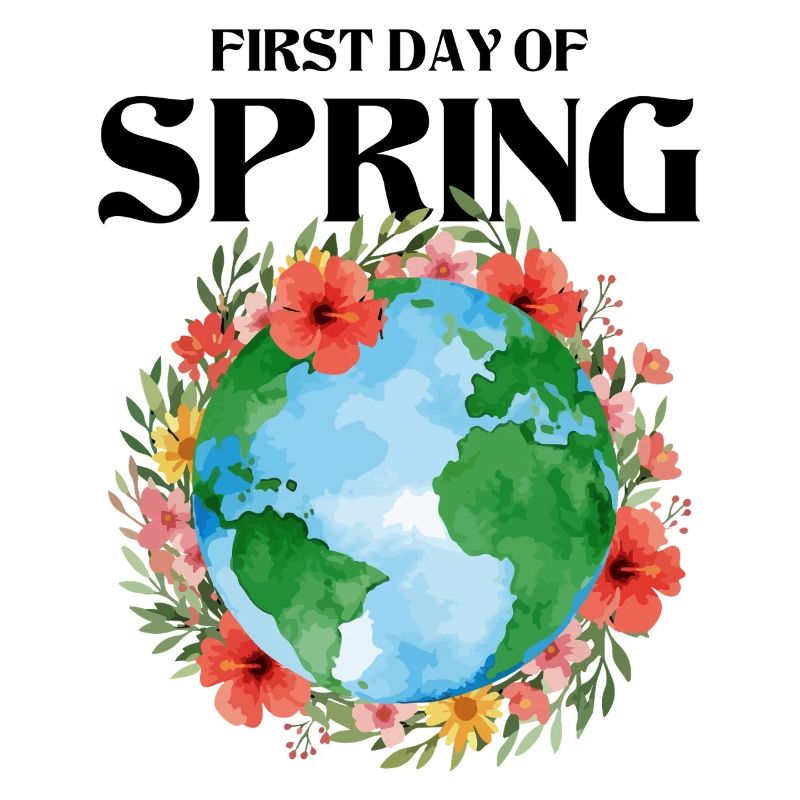First Day Of Spring Equinox Happy Easter Ostara