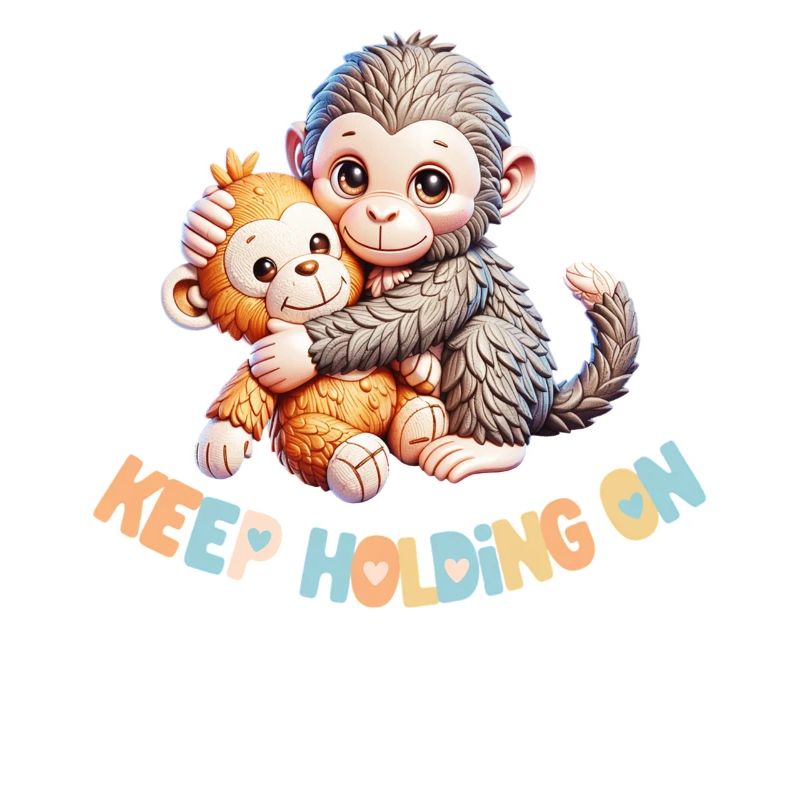 Hugging Monkeys Keep Holding
