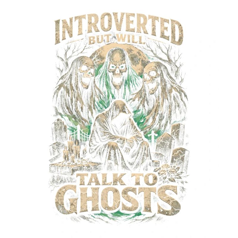 Friedhof Goth Introverted But Will Talk To Ghosts