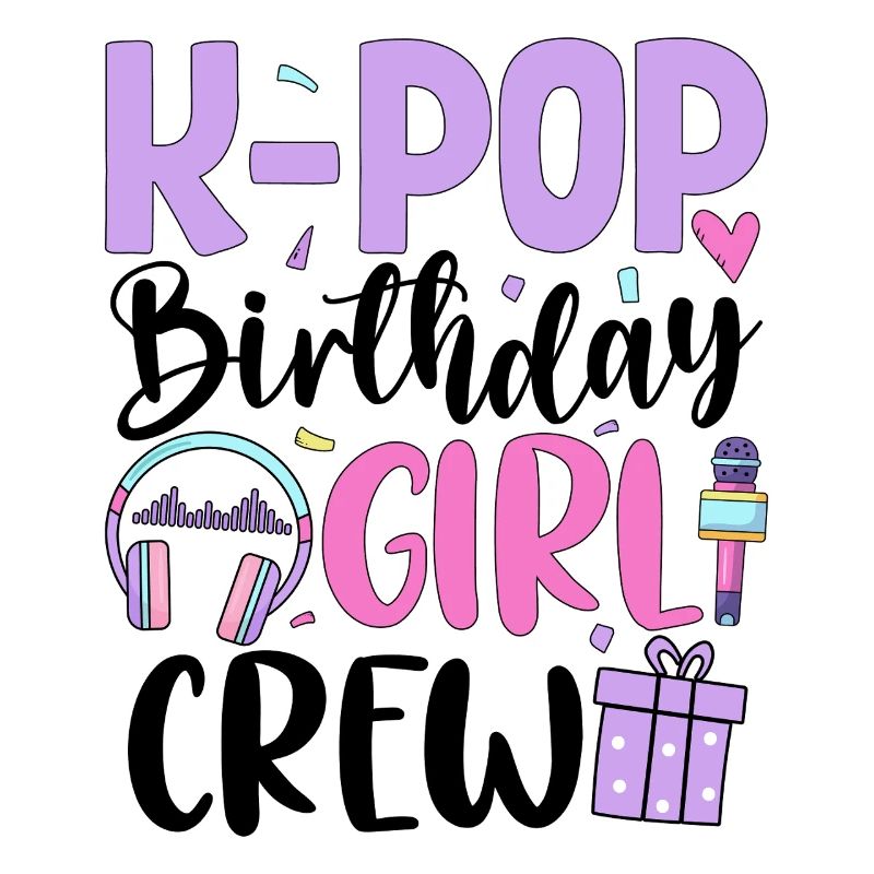 K Pop Équipe des Filles d’Anniversaire