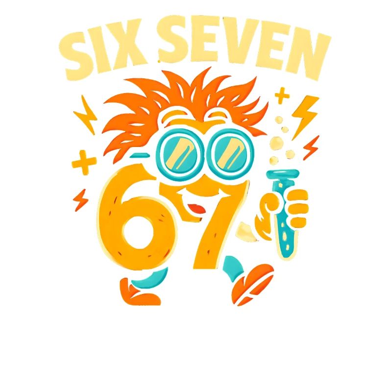 Six Seven 67 Science Humor Nerd Gift Idea