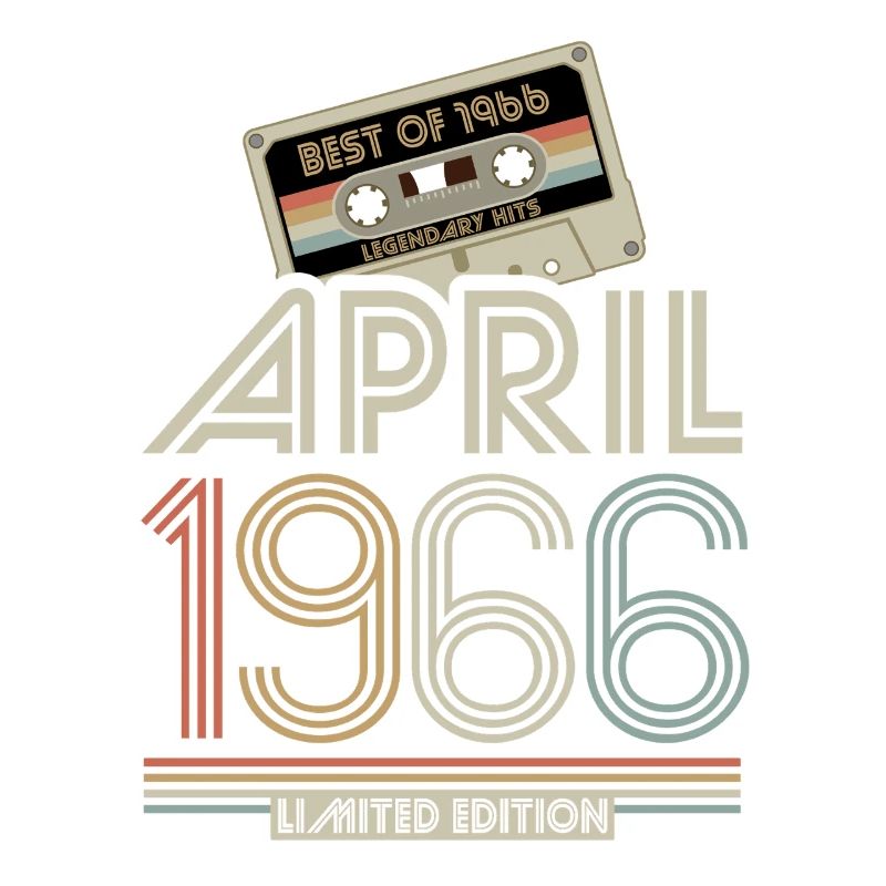 Meilleur d’avril 1966 Cassette | Édition limitée