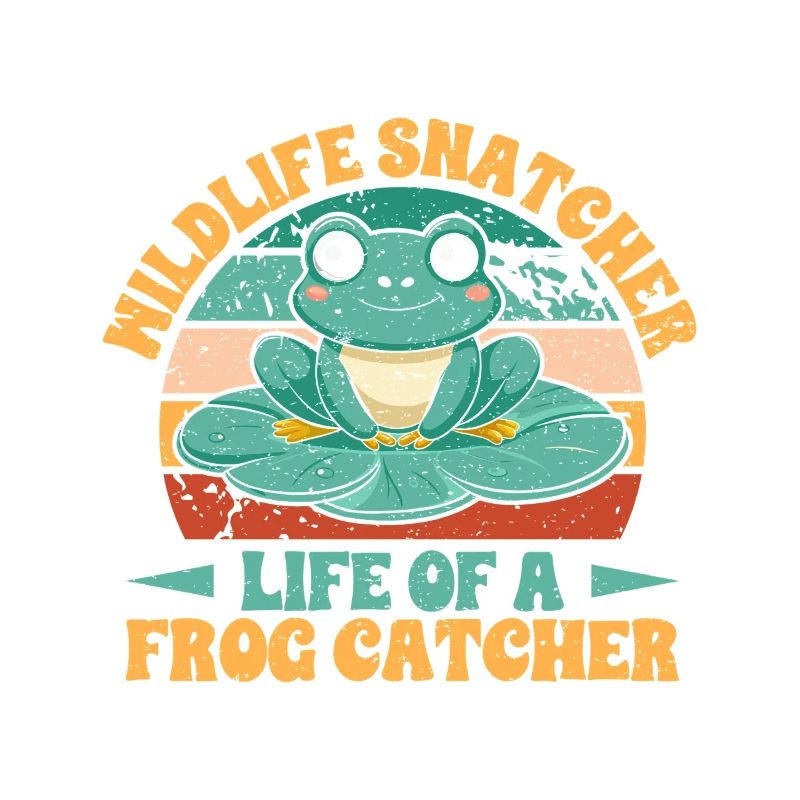 Frog Catcher Mildlife Snatcher Frog