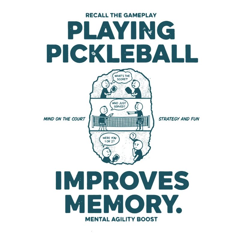 Pickleball Playing Funny Player Improves Memory