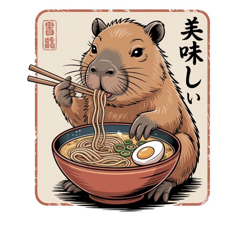 Ramen Capybara Delicacy