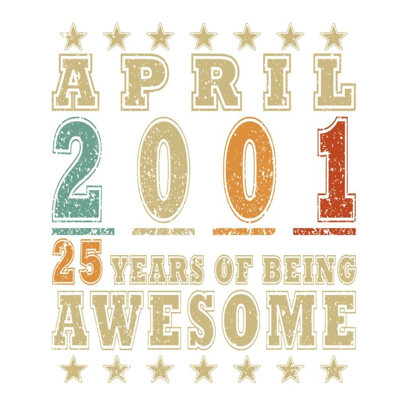Avril 2001 – 25 ans d’Awesome