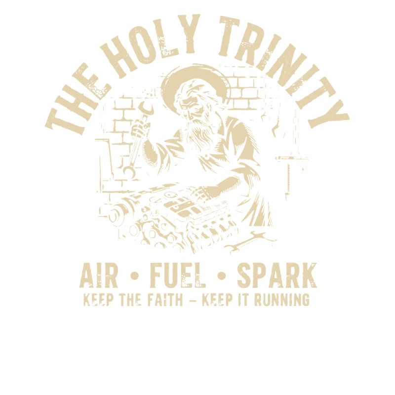 Holy Trinity Engine Tee Air Fuel Spark