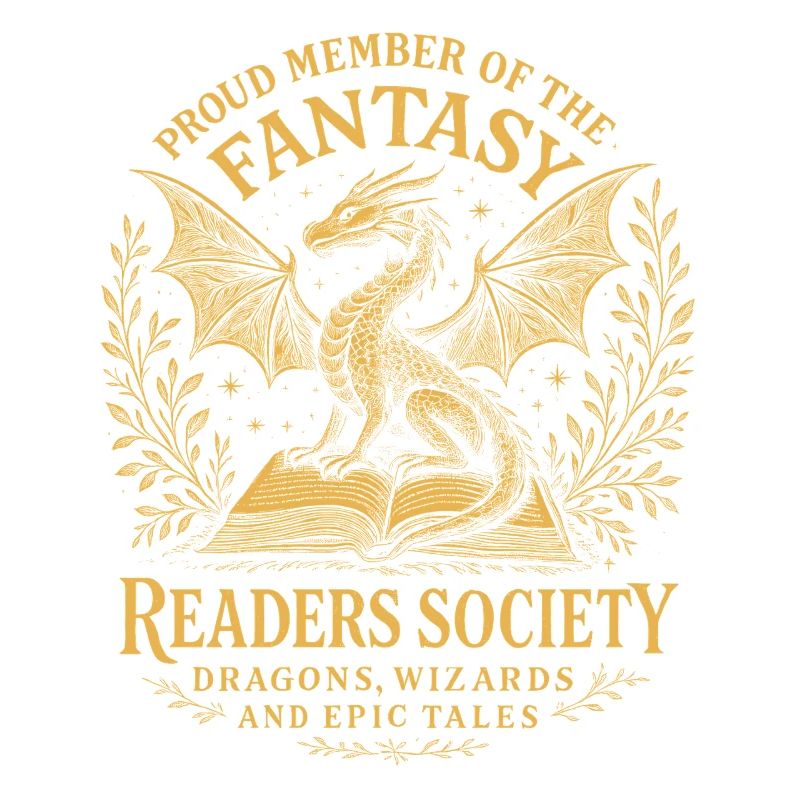 Dragon Reader Fantasy Seal Book Magic Reader