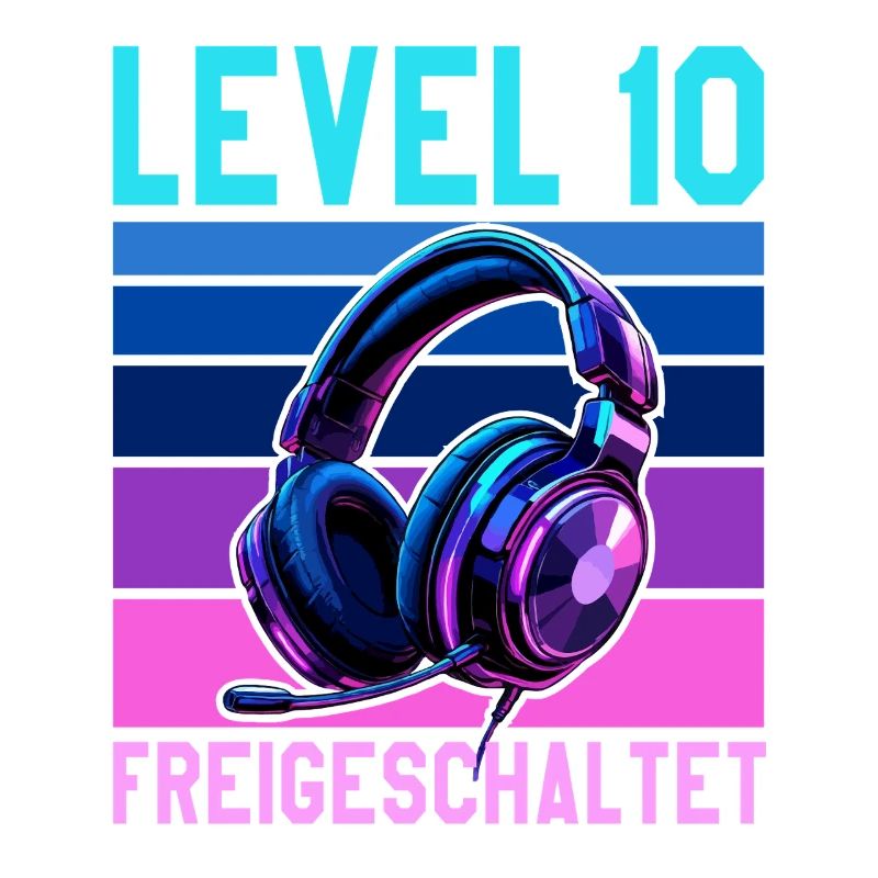 10. Geburtstag Junge Mädchen Legende Level 10