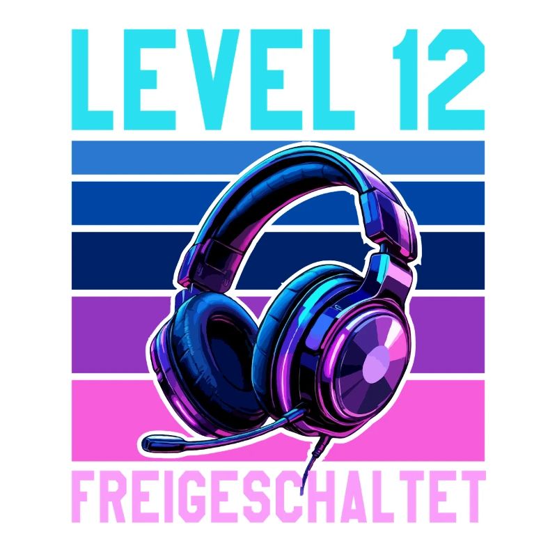 11. Geburtstag Junge Mädchen Gamer Level 11