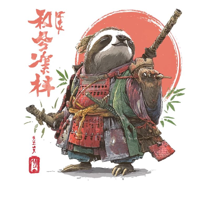 Sloth Samurai Warrior