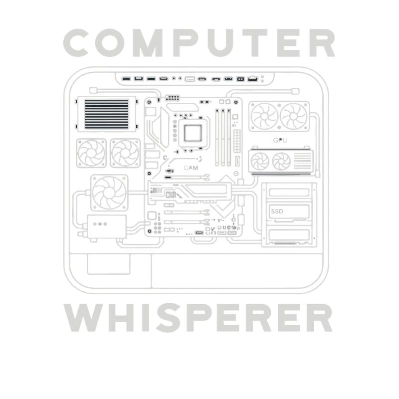 Ordinateur Whisperer Matériel de carte mère PC