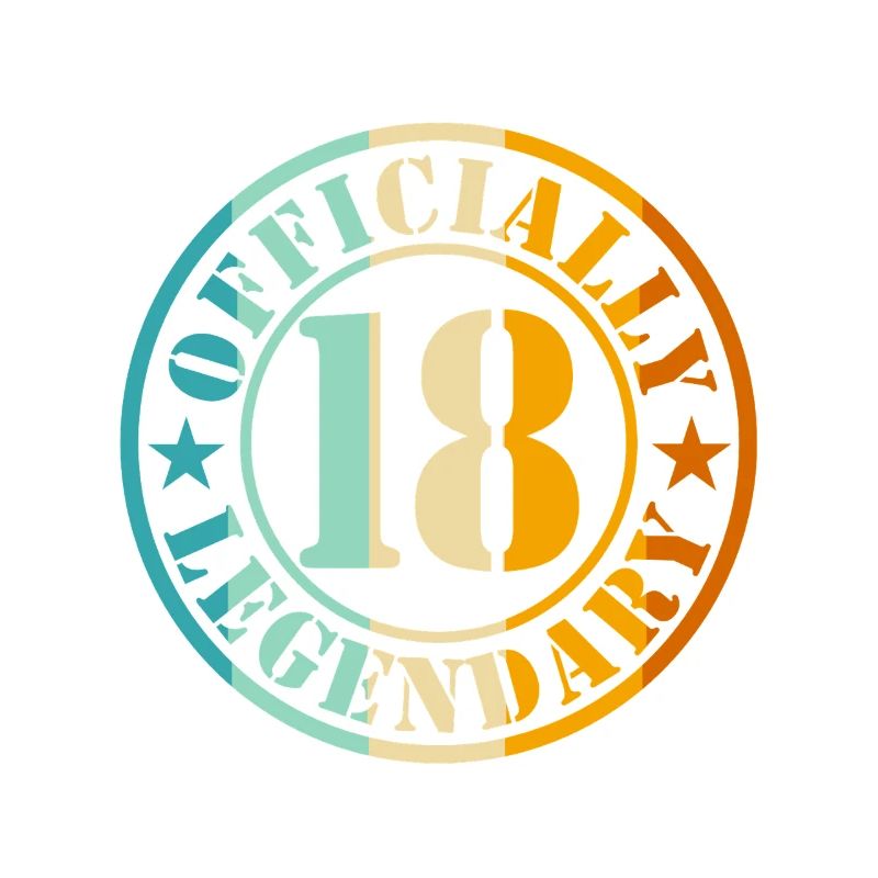 18. Geburtstag Junge Mädchen Legende Level 18