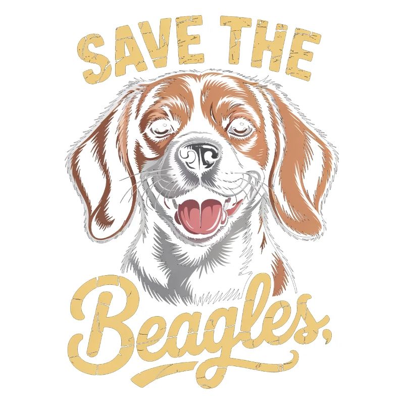Save the Beagles Illustration