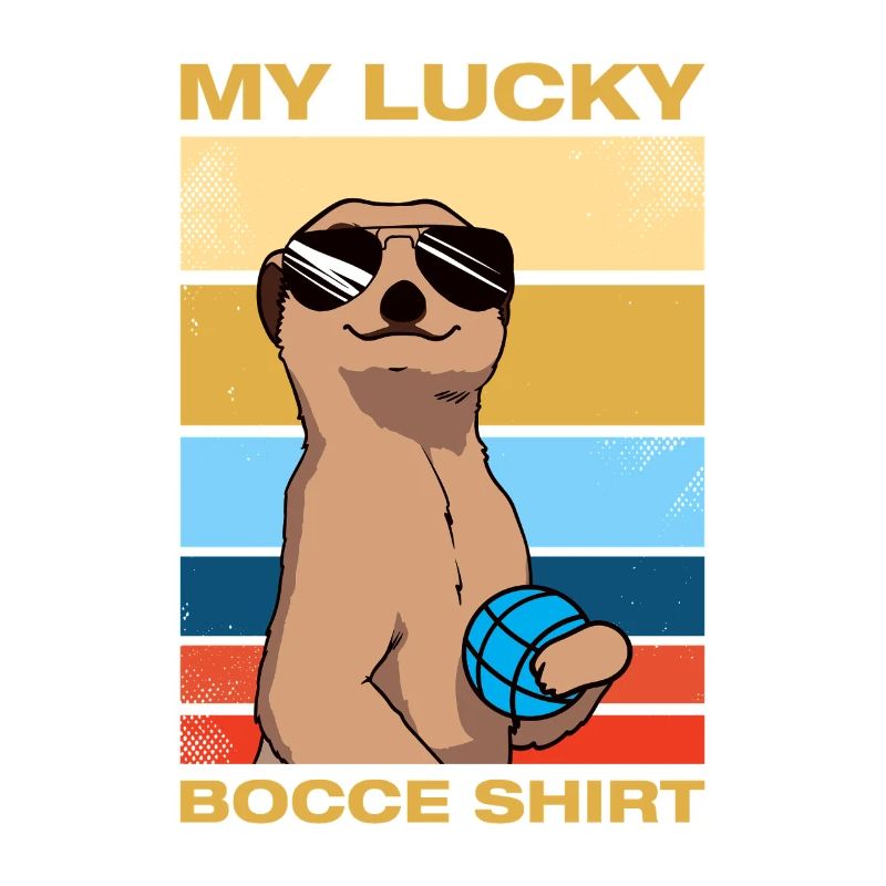 My lucky bocce petanque boules player
