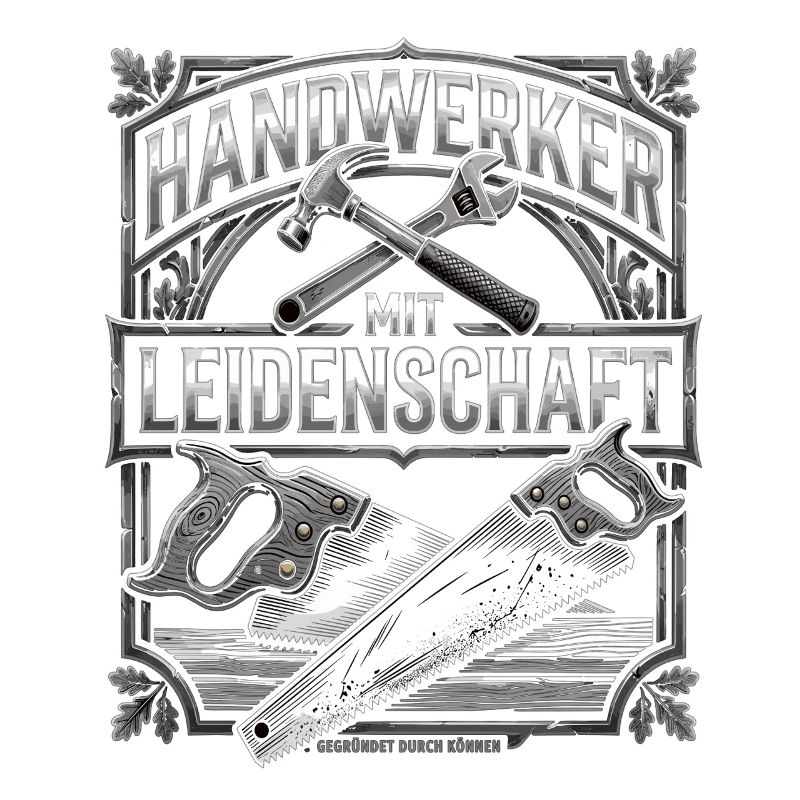 Handwerker Leidenschaft Qualität Tradition