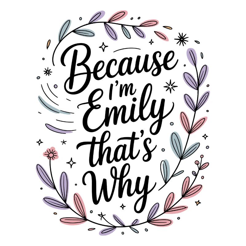 Weil Ich Emily Bin Darum Because Im Emily